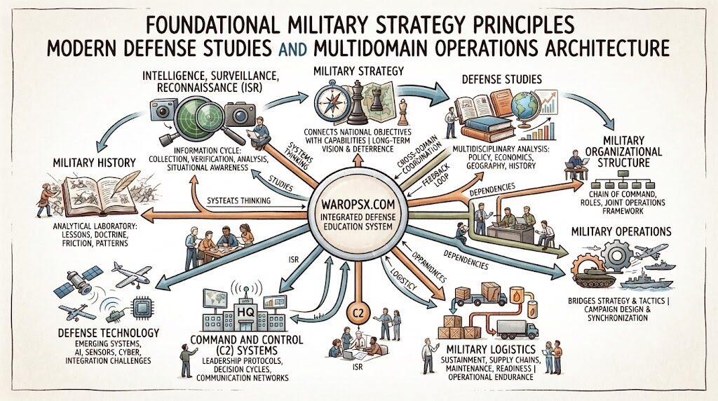 Foundational Military Strategy Principles Modern Defense Studies And Multidomain Operations Architecture