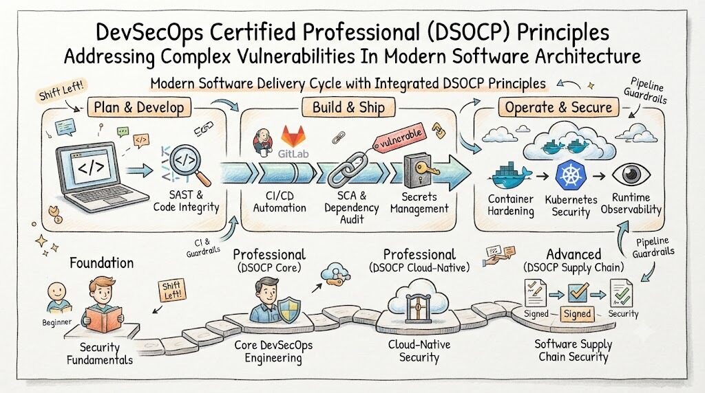 DevSecOps Certified Professional (DSOCP) Principles Addressing Complex Vulnerabilities In Modern Software Architecture