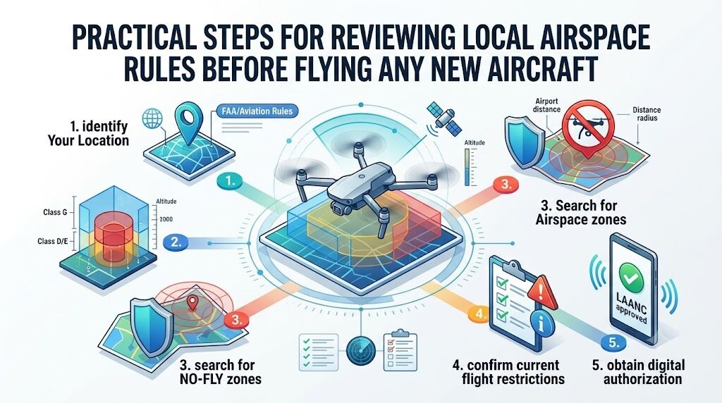 Practical Steps for Reviewing Local Airspace Rules Before Flying Any New Aircraft