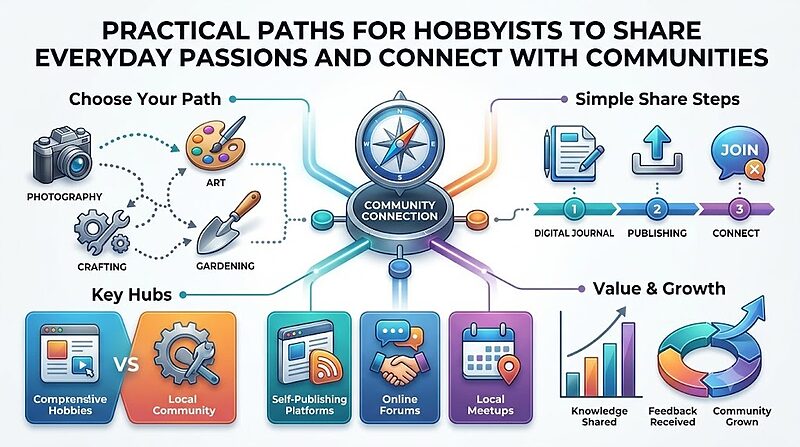 Practical Paths For Hobbyists To Share Everyday Passions And Connect With Communities